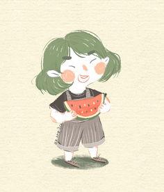 吃瓜女孩的英语,Unveiling the World of Gossips: A Journey with the Curious 'Eating Watermelon' Girls